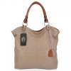 GEANȚĂ DE DAMĂ shopper bag Hernan maro pământiu HB0150